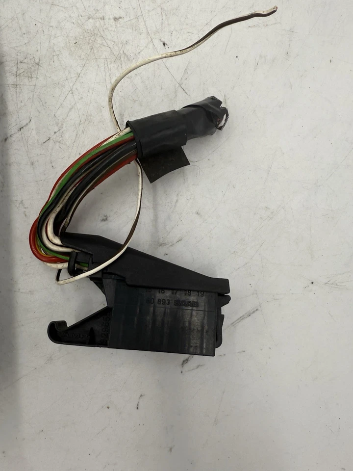 1991-94 Saab 900 Classic convertible power window master switch pack 9598269 OEM - Image 3 of 4