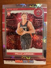 2024-25 Panini NBA Hoops Pelle Larsson Winter Prizm Insert (RC) #274 Miami Heat