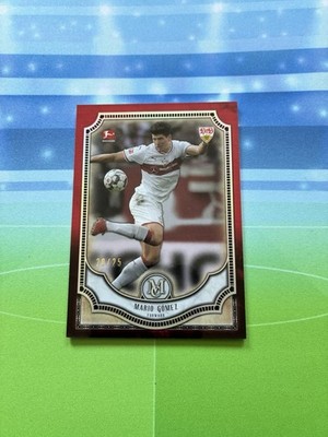 2018-19 Topps Museum Collection Bundesliga Mario Gomez Ruby /25 VFB Stuttgart