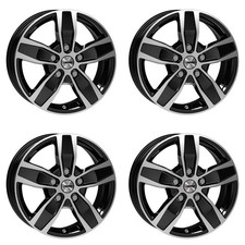4 Autec Quantro Winter Felgen 6,5x16 5x120 SWP für VW Bus Amarok Crafter lackier