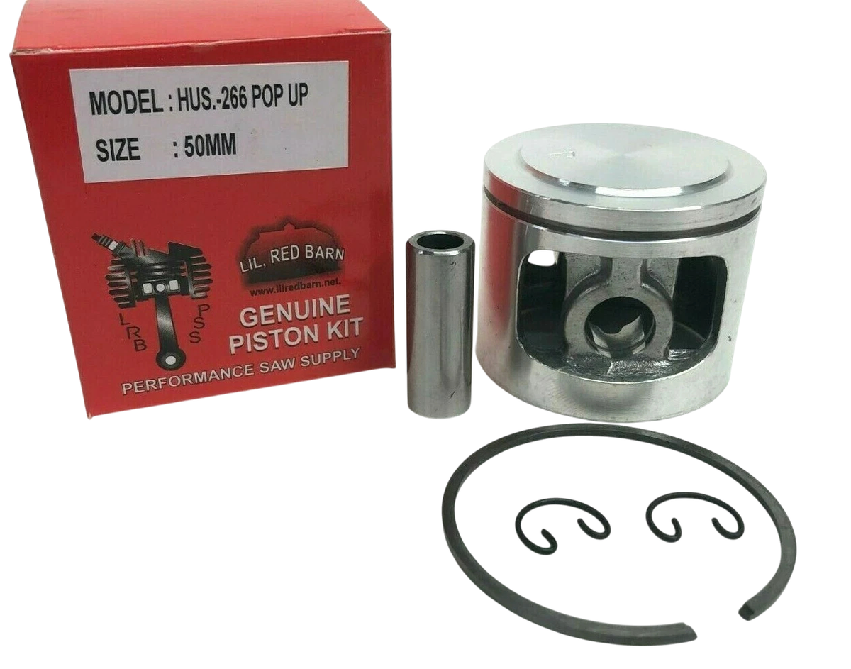 POP UP PISTON KIT FITS HUSQVARNA 266, 266XP 50MM EXTRA POWER