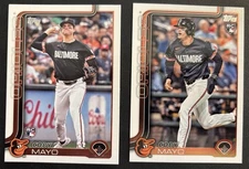 2025 Topps Series 1 - Coby Mayo #20 & Companion Card #CTC-10 (RC)