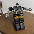 Vtg 1995 MMPR Deluxe Shogun Megazord Power Rangers Bandai Complete Black Leg