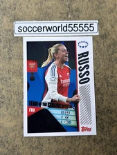 TOPPS CHAMPIONS LEAGUE 2025/26 - Sticker No 24 - RUSSO