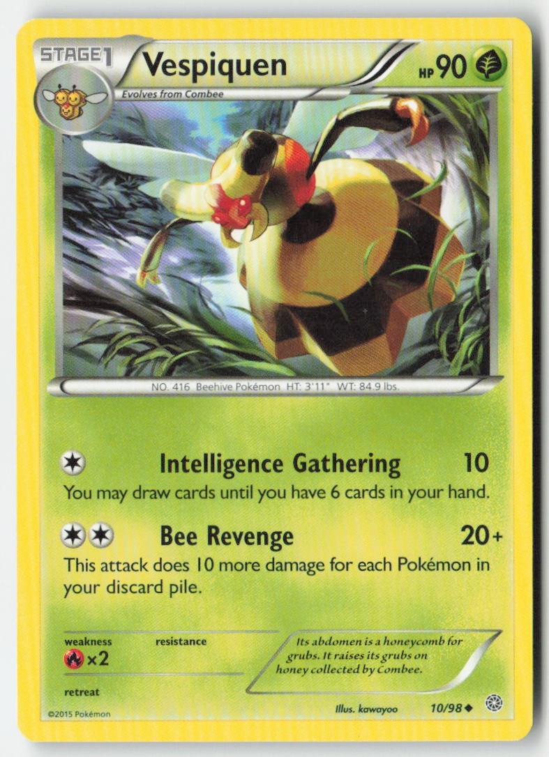 Pokemon - Vespiquen #10/98 Regular - Ancient Origins