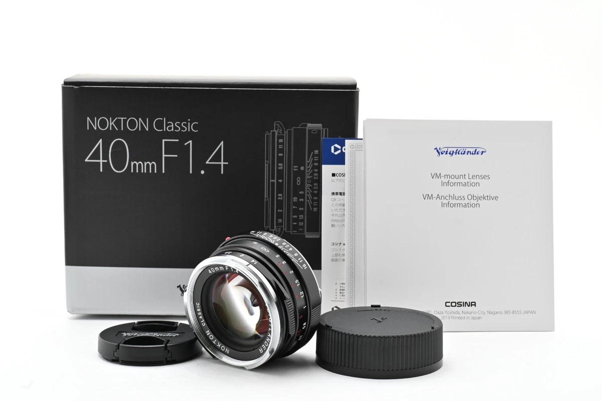 Voigtländer f/1.4 Lenses 40mm Focal for sale - eBay