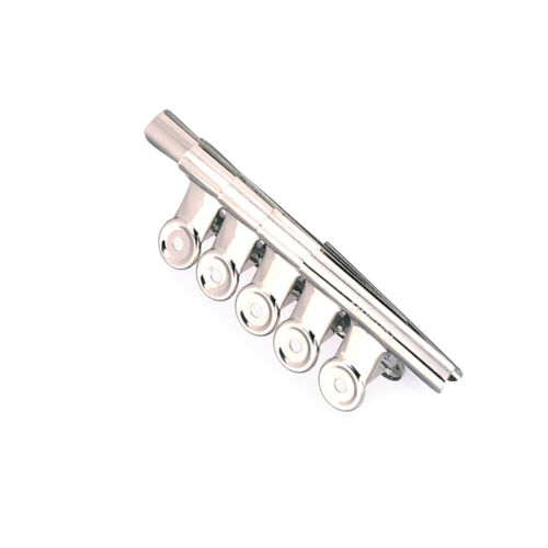 5Pcs New Stainless Steel C Curve Nail Pinching Clips Acrylic Nail Pincher Tool - Afbeelding 1 van 8