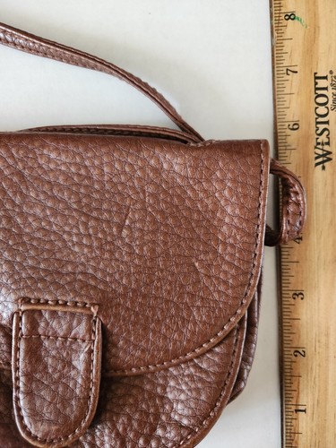 Vintage American Eagle Outfitters Brown Crossbody Mirror Insert Boho Vacation - Picture 5 of 11