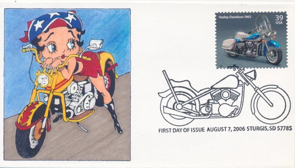 #4085-88 Classic Motorcycles set Little Tiger cachet First Day covers 25 made - Image 2 of 2