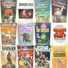 FANTASY & SCIENCE FICTION [ MULTI-LISTING ] Book Titles * A - C * Sci-Fi Vintage