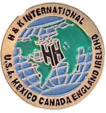 H&K International Food Service Equipment Company Lapel Pin