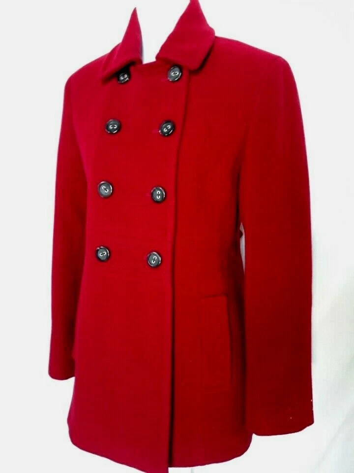 Calvin klein best sale red peacoat