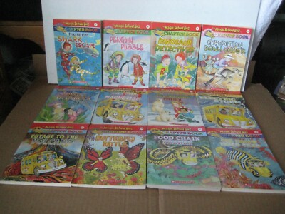 Magic School Bus Chapter Books by Joanna Cole ~ Lot of 12