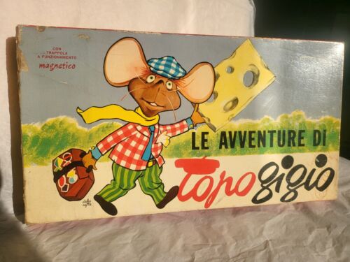 Board game/Gioco di società 1960's Editrice Giochi THE ITALIAN MOUSE/TOPO GIGIO.