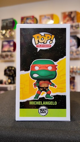 Funko Pop! TV: Teenage Mutant Ninja Turtles - Miguel Ángel - #1557 en protector - Imagen 3 de 7