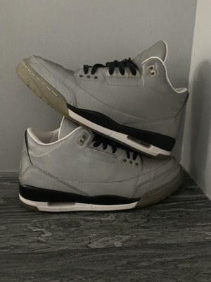jordan 3 retro 5lab3 silver