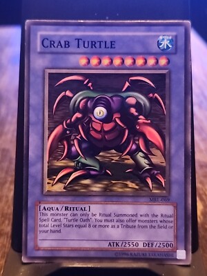Crab Turtle - Yugioh Water Ritual Spell - Vintage