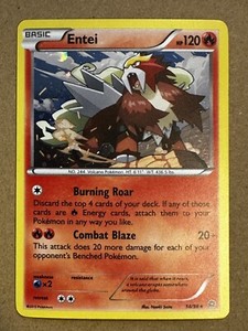 Entei 14/98 Cosmos Holo Rare Ancient Origins Pokemon TCG LP