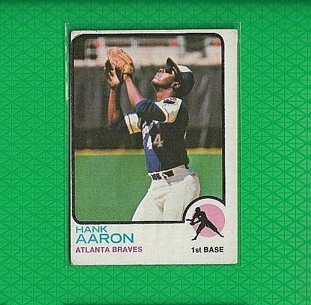 1973 Topps Hank Aaron Atlanta Braves  #100 💥💥🎆 GVG