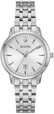 Bulova 96M165 Damenuhr – Quarzuhr mit Edelstahlarmband – Armbanduhr für Damen