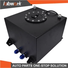 Labwork 5 Gallon Coated Aluminum Fuel Cell Gas Tank&Level Sender Racing/drifting
