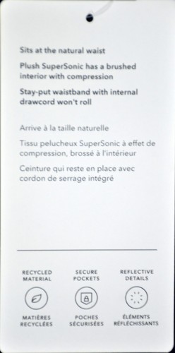 Nuovo con etichette $109 Athleta 3X taglie forti SuperSonic blu rainier aderente riflettente #487745 - Foto 5 di 7