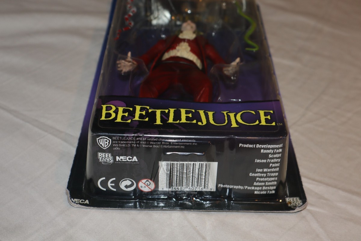 NECA Reel Toys Beetlejuice Cult Classics Series 1 Red Tuxedo NECA Reel Toys Beetlejuice Cult Classics Series 1 Red Tuxedo