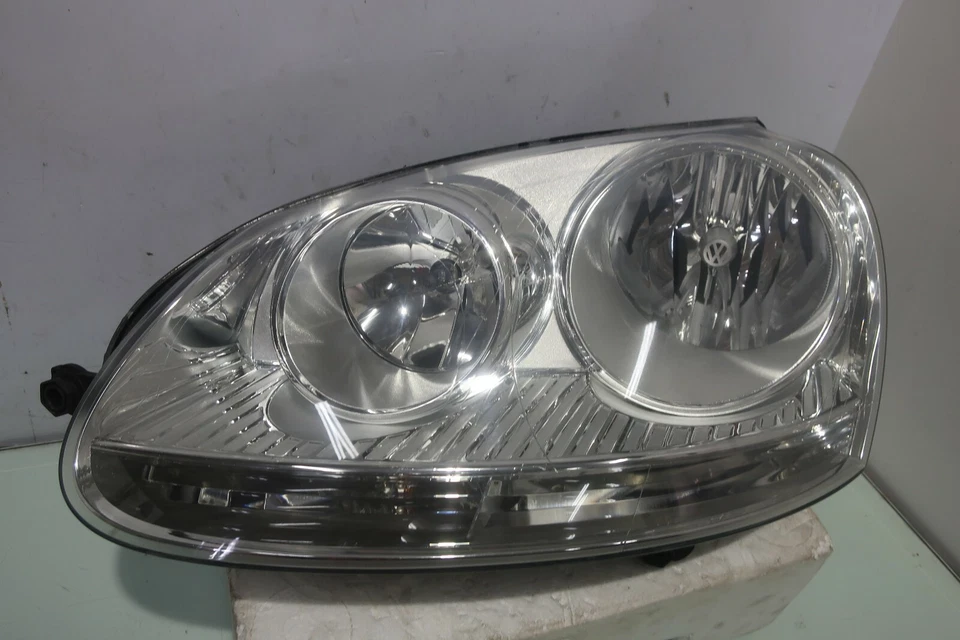 Genuine Volkswagen Mk5 Headlight Assembly 2006-2009 Rabbit Jetta Halogen Pairs - Изображение 3 из 4