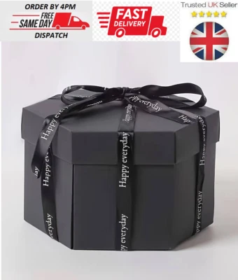 Explosion DIY Photo Album Wedding Anniversary Eid Birthday Celebration Gift Box