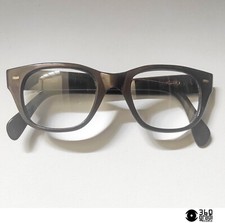 Safilo Predisposti montatura per occhiali celluloide bronzo vintage 1950s NOS