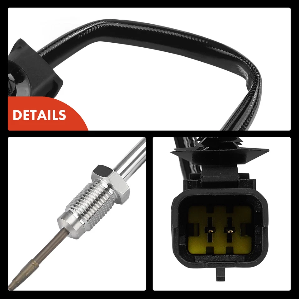 Sensore temperatura gas di scarico turbocompressore per Citroen C4 Picasso II Ford Galaxy - Immagine 2 di 4