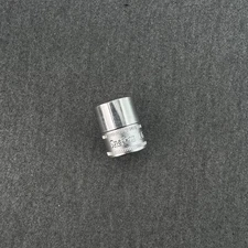 Vintage Snap on FSM161 3/8" Drive 6 Point Metric 16mm Shallow Chrome Socket USA