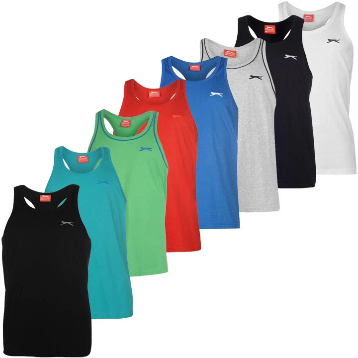 Slazenger Muskel Shirt Tank Top Muscle Muskelshirt S M L XL 2XL 3XL 4XL Neu - Bild 1 von 1