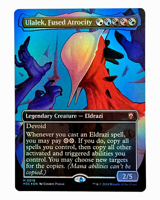 MTG | Ulalek, Fused Atrocity | Modern Horizons 3 | Foil | NM | EN