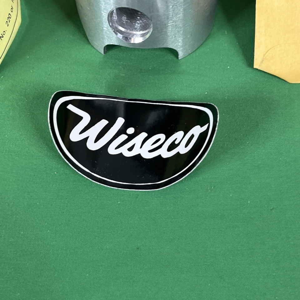 Kit de pistón Wiseco Yamaha YZ125 DT125 NOS, 390P6, 041608 Foto 2 de 4