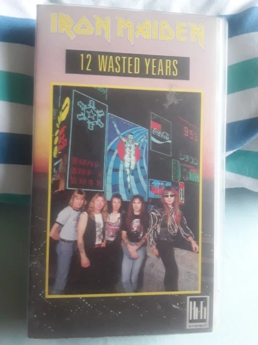 Iron Maiden, cassette vidéo VHS, 12 années perdues.