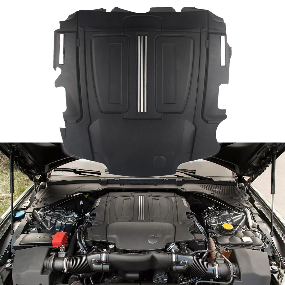 Jaguar xf engine cover outlet