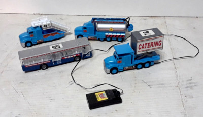 International Airport Service Vehicles 4 Shuttle Bus Tanker Stairs Catering