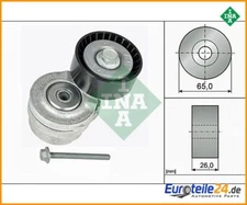 Belt tensioner, V-ribbed belt INA 534010120 for Fiat Stilo