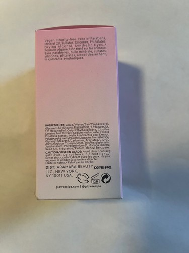 Glow Recipe Watermelon Glow Niacinamide Dew Drops Highlighting Serum 1.35 fl oz  - Picture 2 of 7