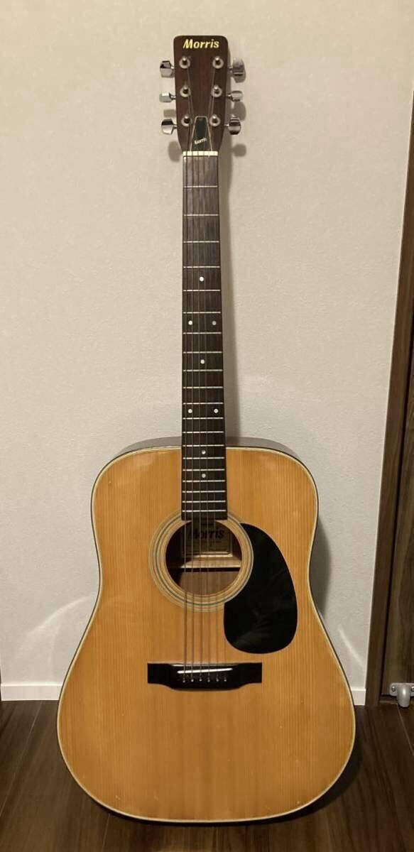 Acoustic Guitar Morris W15 Karasawai Natural Good Condition