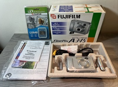 Fujifilm FinePix A Series A345 4.1MP Digital Camera - Silver