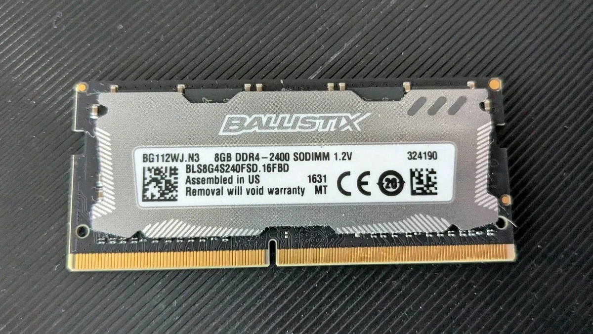 Ballistix Computer PC4-19200 (DDR4-2400) Bus Speed Memory (RAM