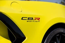 2 OEM C8R Edition Decals Sticker Fits Corvette Stingray C8