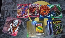 2025 Fleer Brilliants Superman OPENED Blaster Box SDCC Upper Deck trading cards 