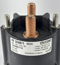 Contactor solenoide DC PowerSeal Trombetta 684-1221-012-05 RE 324871 12V 150A miniatura 4