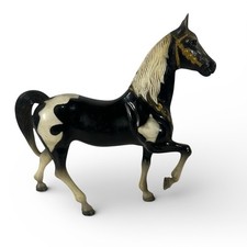 Vintage Plastic Toy Horse Figure Blue Box Style Marx Style Hong Kong