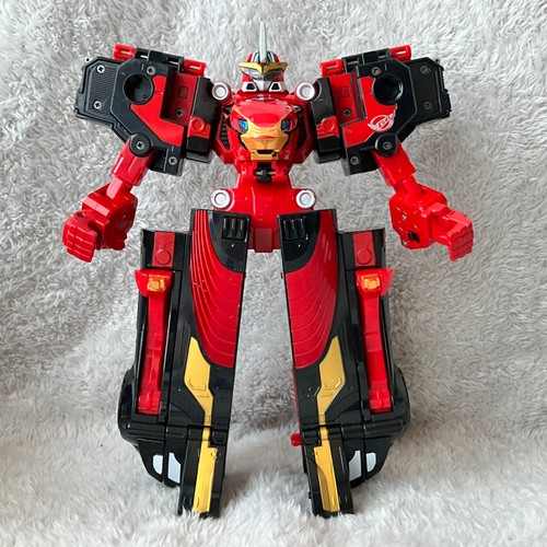 BANDAI DX Megazord Power Rangers BEAST MORPHERS Sentai Go-Busters Lion & Cheetah - Picture 8 of 17