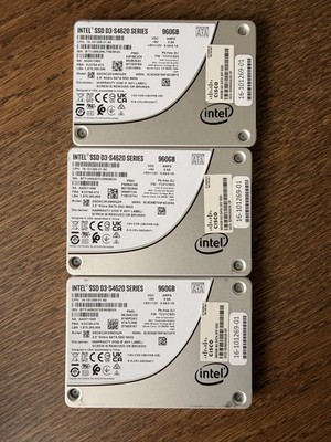 Intel D3-S4620 960GB 2,5'' 6Gb/s SATA Enterprise SSD SSDSC2KG960GZK