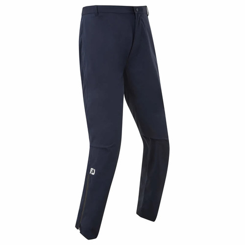 FootJoy HydroLite V2 wasserdichte Golf Regenhose in Marineblau - Große 36-38" Taille
